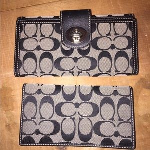 Coach Wallet and Checkbook